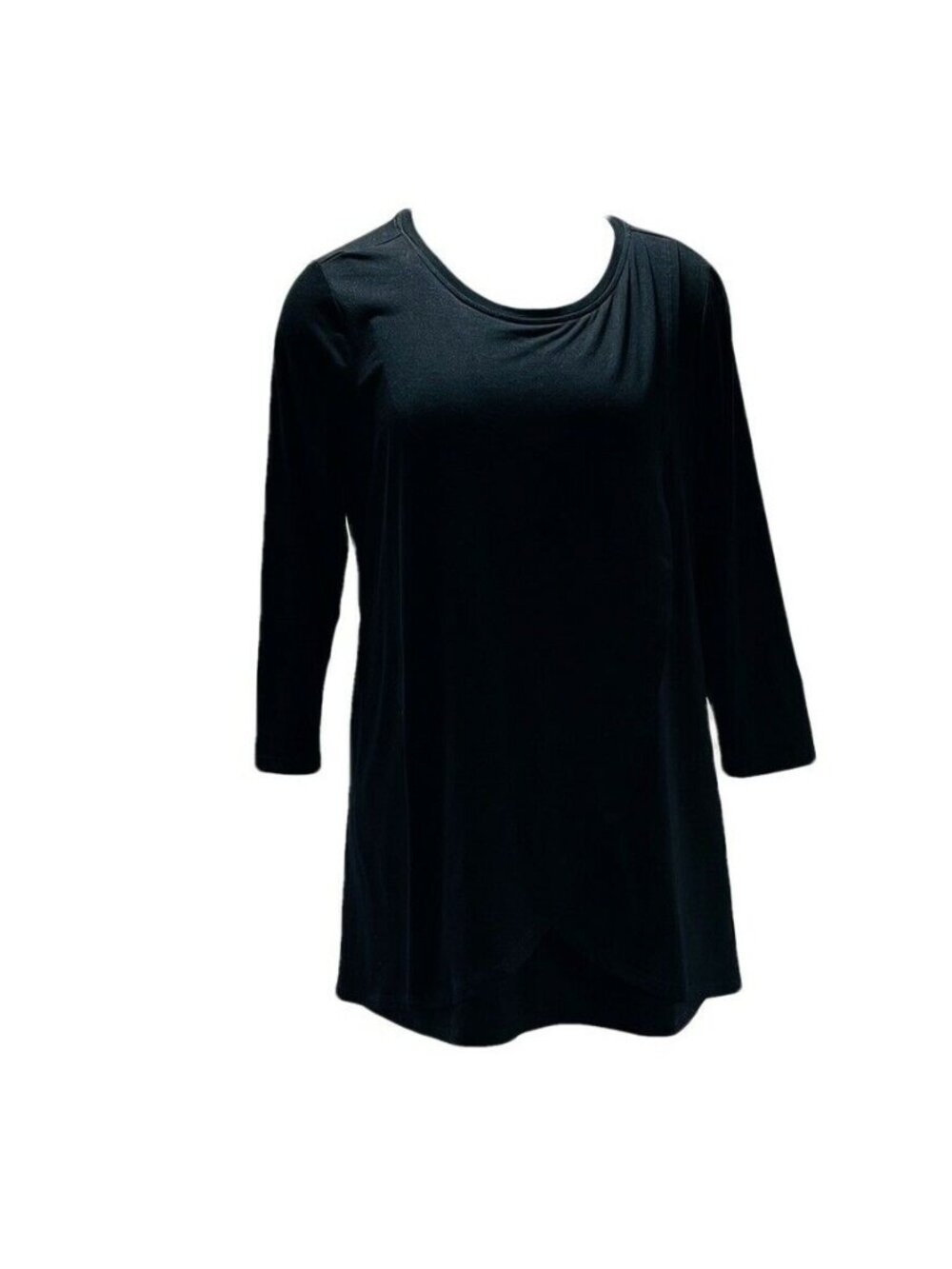 Motherhood Maternity Blend 3/4 Sleeve Tunic Top By Vanite Couture